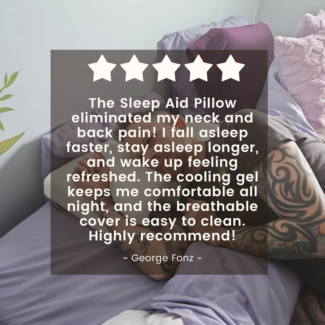 Sleep Aid Pillow + Free Travel Aid Pillow (BLACK FRIDAY SALE)